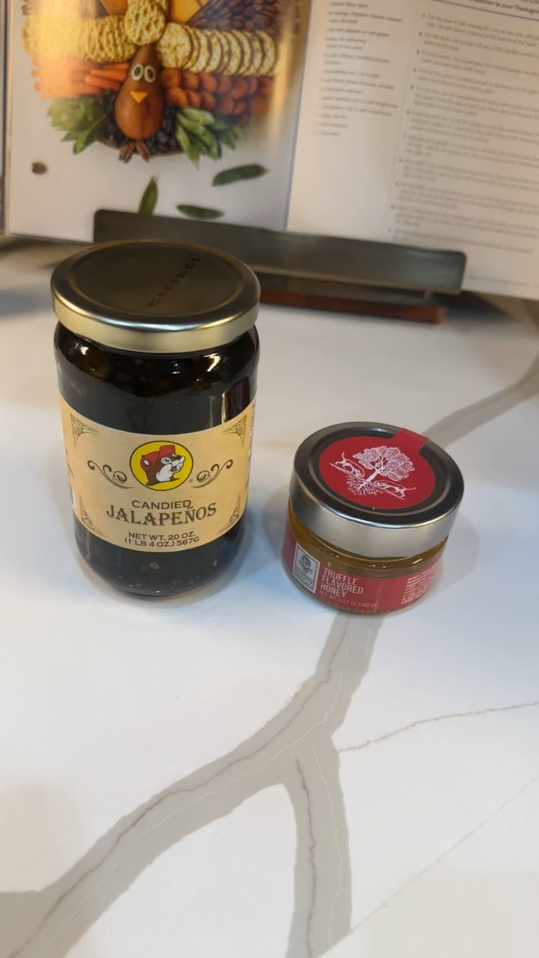 My two favorite items for my holiday charcuterie board! 