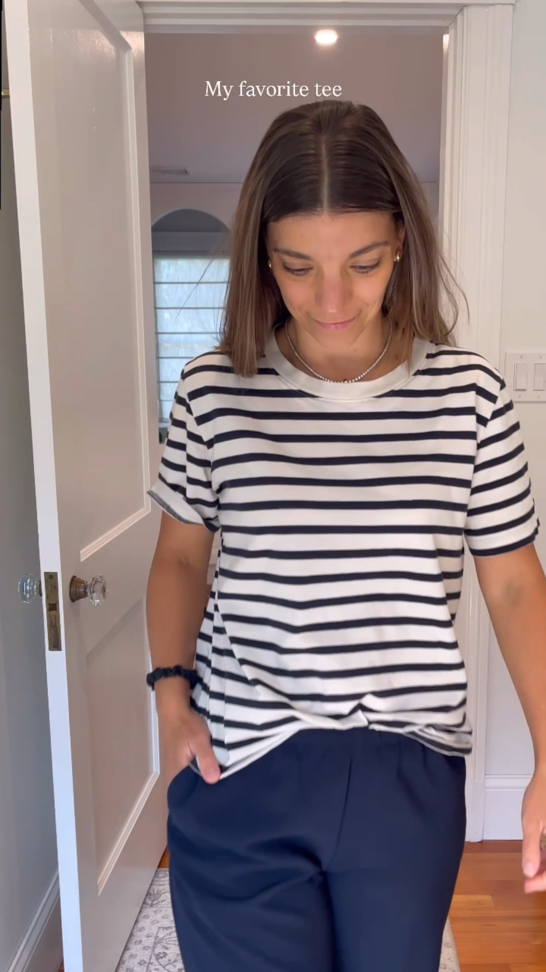 If I had to fill my closet with one tee, this would be it. On sale! 

#casualstyle #everydaystyle #tshirt

#LTKPetite #LTKSaleAlert #LTKFindsUnder50