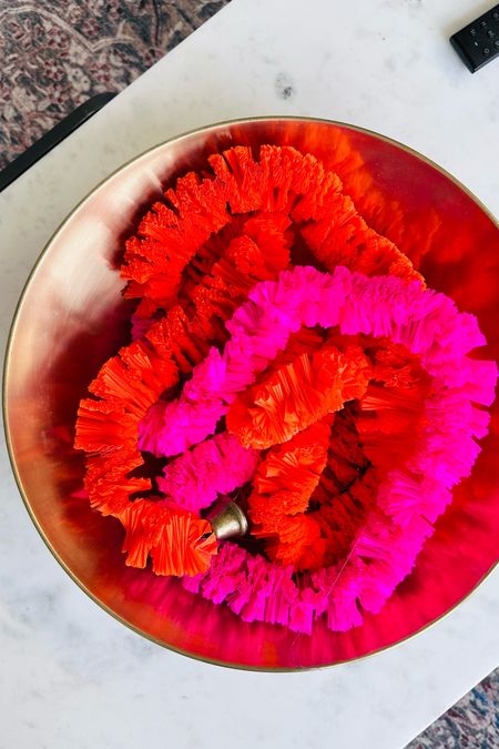 Create your own faux marigold garlands using items below. Add bells for a little sparkle and jingle  

#LTKfamily #LTKSeasonal #LTKHoliday
