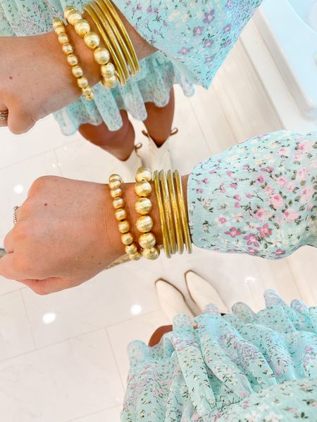 My favorite gold beaded bracelets are currently 30% off when added to cart! Love to mix and match these with my outfits! 
Gold 
Jewelry 
Arm candy 


#LTKunder50 #LTKsalealert #LTKstyletip