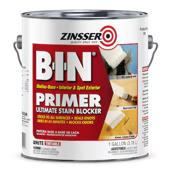 Zinsser BIN Interior/Exterior Multi-purpose Shellac Wall and Ceiling Primer (1-Gallon) | Lowe's