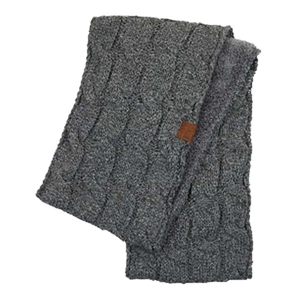 Women's C.C Classic Sherpa Infinity Scarf Grey | Scheels