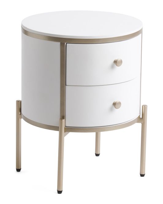 20in 2 Drawer Accent Table | TJ Maxx