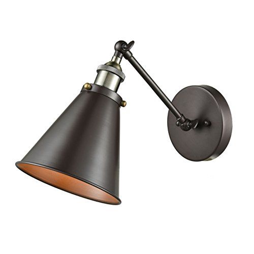CLAXY Ecopower Vintage Style Simplicity Wall Swing Arm Lamp | Amazon (US)