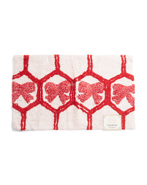 20x32 Christmas Bow Bath Rug | Bed & Bath | Marshalls | Marshalls