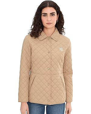 Lauren Ralph Lauren Blazer Quilt Contrast Lrl Embroid | Amazon (US)