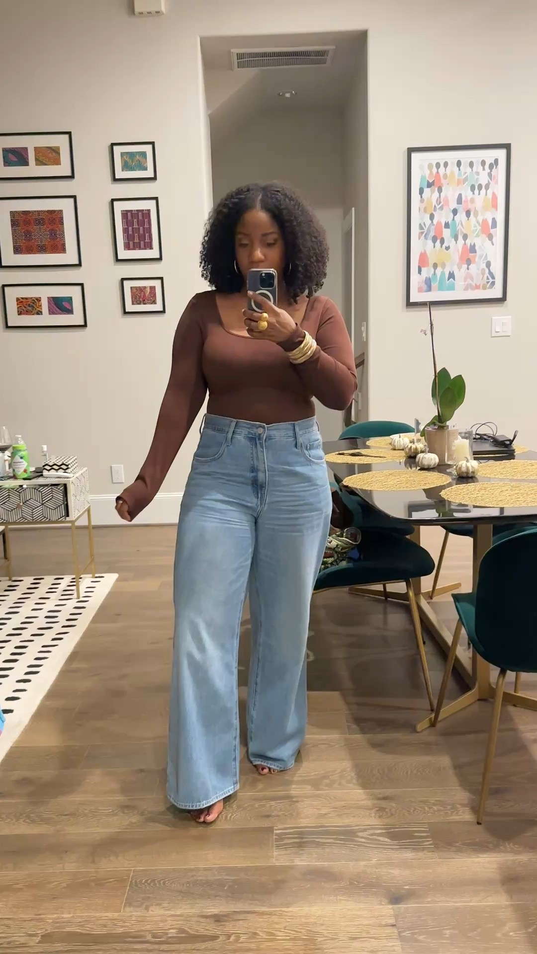 Wore this to a Friendsgiving yesterday. Perfect elevated casual look. 🤎

brown long sleeve bodysuit outfit / wide leg jeans outfit / chic casual outfit / brown and denim outfit / stylish fall outfit / neutral tone outfit / brown bodysuit and jeans / casual jeans and heels look / trendy wide leg jeans outfit / gold accessories outfit / brown heels outfit / Amazon fashion finds / elevated casual outfit / classic denim and bodysuit look / effortless street style outfit

#LTKOver40 #LTKMidsize #LTKStyleTip

#LTKHoliday #LTKFindsUnder50 #LTKgrwm