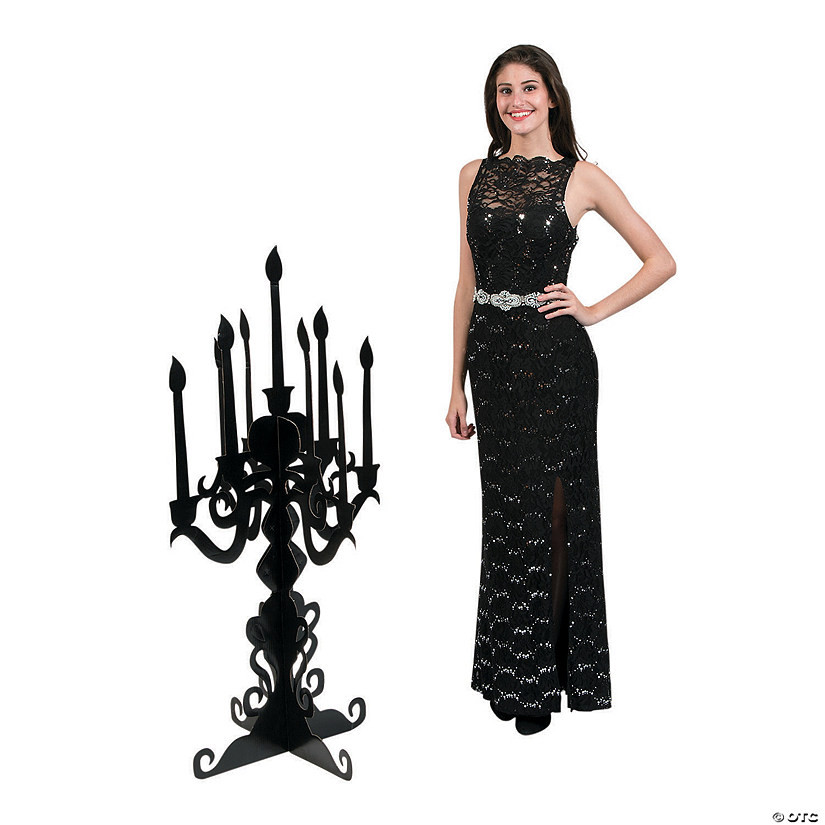 3D Masquerade Ball Candelabra Stand-Up | Oriental Trading Company