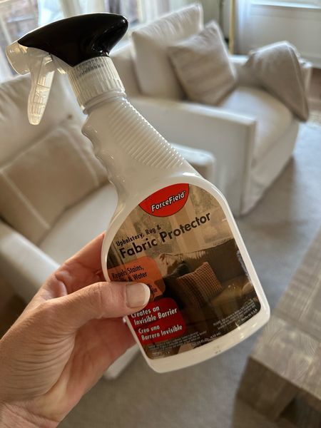 A much needed fabric protector for our white couches in the living room! Having kids around white couches means mess so get your fabric protector!

#LTKkids #LTKhome #LTKstyletip