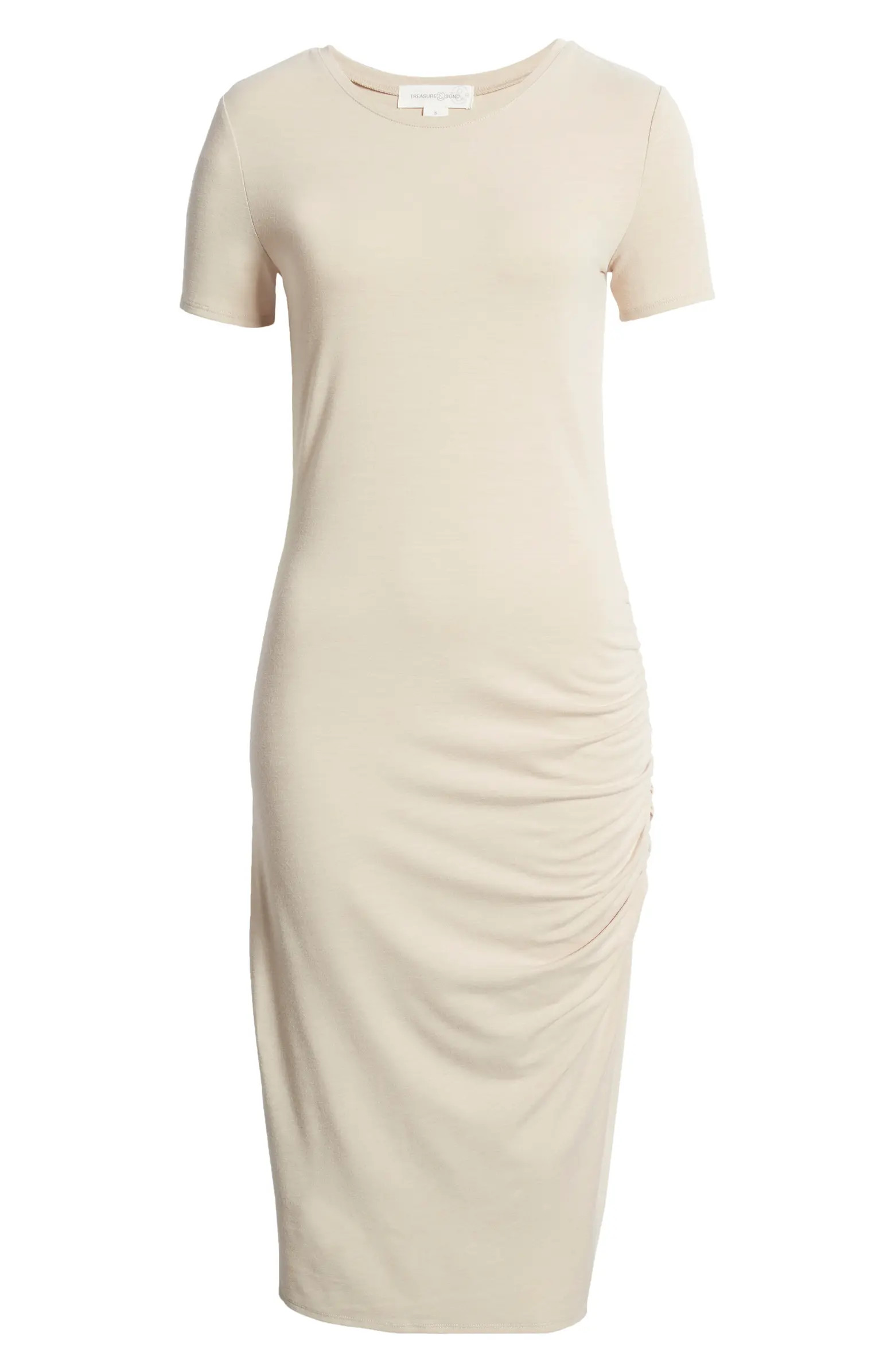 Side Ruched Body-Con Dress | Nordstrom