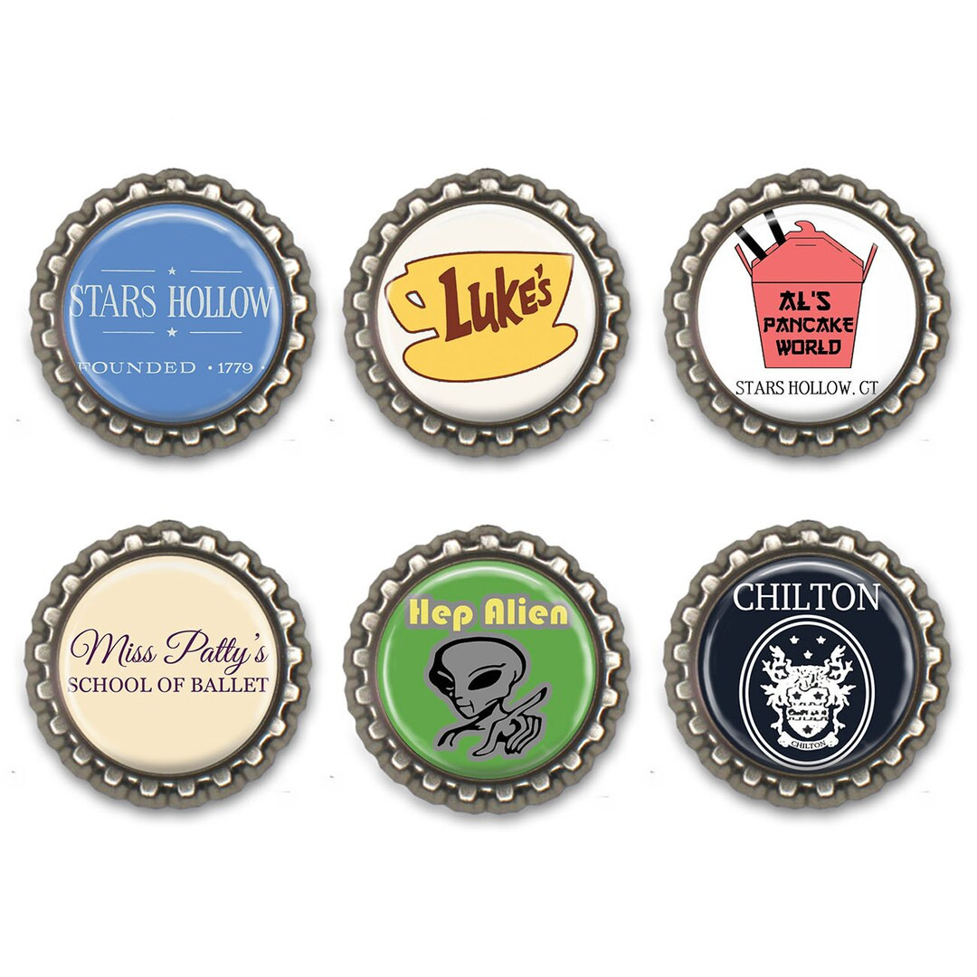 Gilmore Girls Magnets Pair of Earrings Necklace or Bracelet - Etsy | Etsy (US)