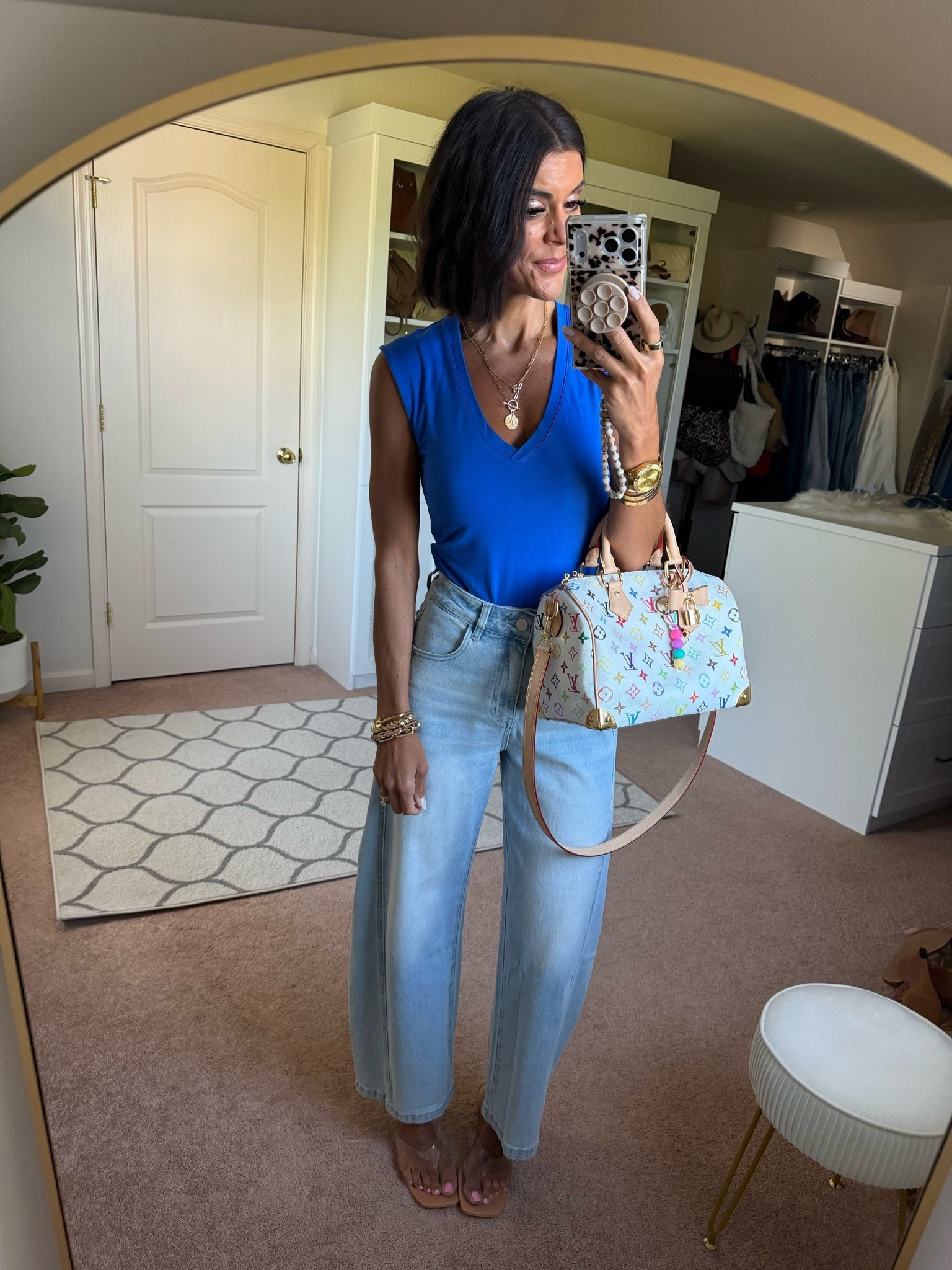 Size small in top, size 0 in jeans

#LTKgrwm #LTKootd #LTKdayinmylife