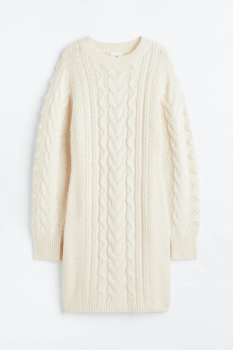 Cable-knit dress | H&M (UK, MY, IN, SG, PH, TW, HK)