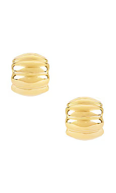 Heaven Mayhem Terre Hoop in Gold from Revolve.com | Revolve Clothing (Global)