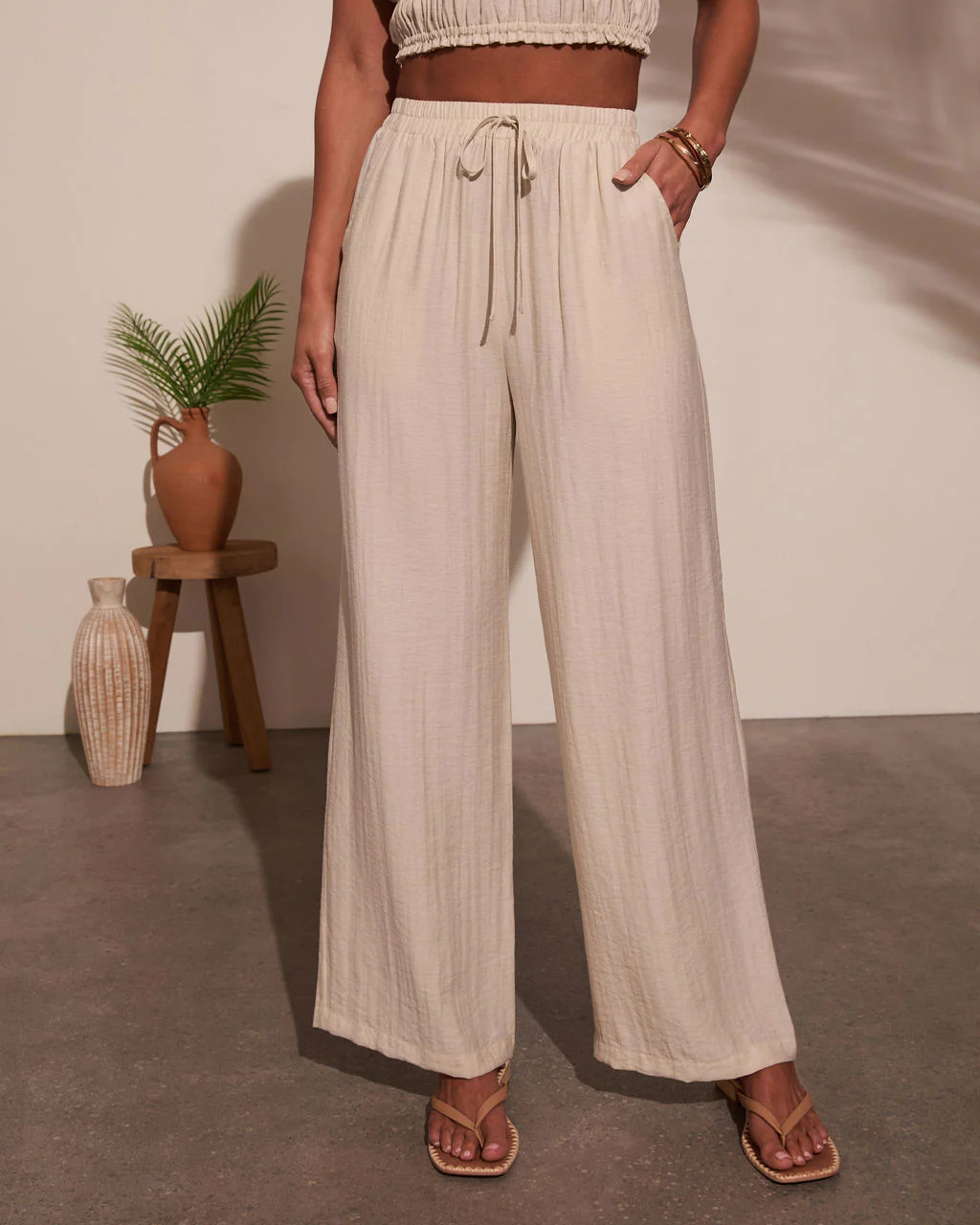 Pamella Pleated Wide Leg Pants | VICI