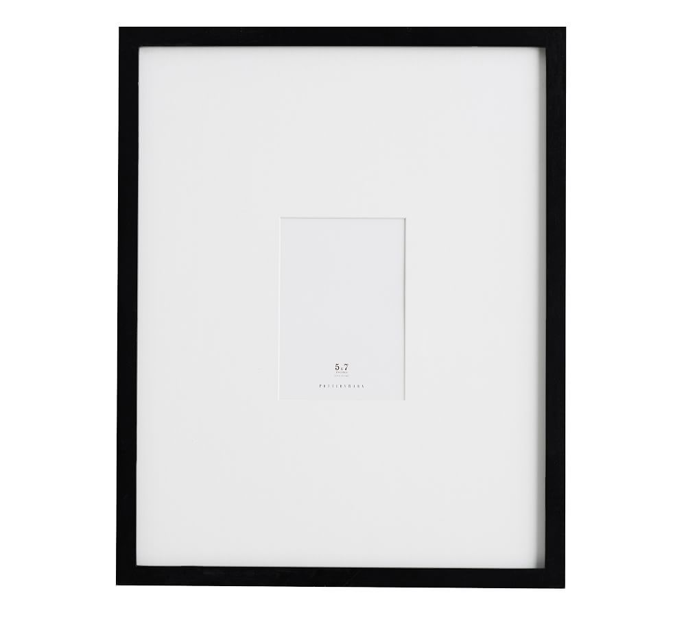 Wood Gallery Oversized Mat Frame - 5x7 (16x20 overall) - Black | Pottery Barn (US)