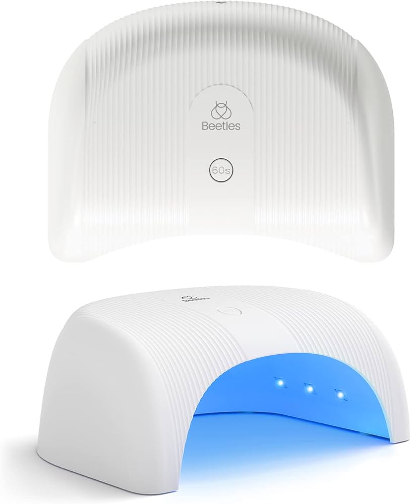beetles Gel Polish Curing Lamp 36W U V, Fast Drying LED Nail Dryer Compact Manicure Light with Ti... | Amazon (US)