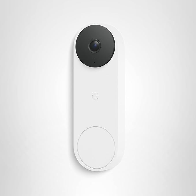 Google Nest Doorbell (Wired, 3rd Gen) - 2K Video and Gemini, Live View, Night Vision, 2-Way Audio... | Amazon (US)