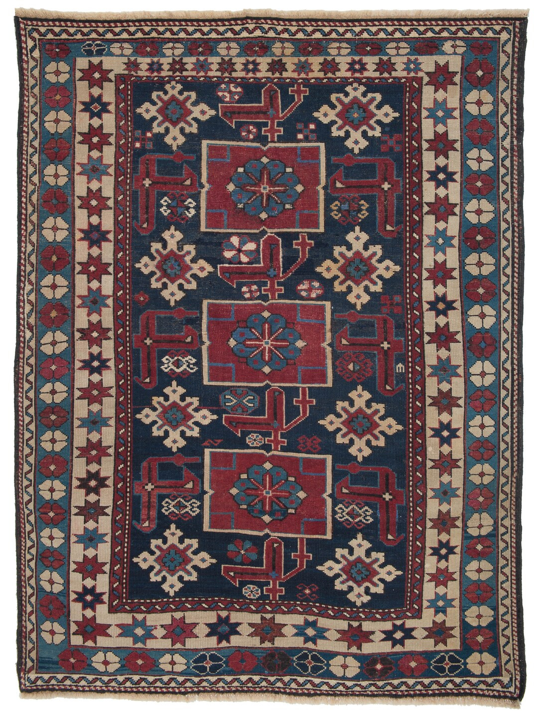 Antique Caucasian Rug Karakashli Oriental Rug Hand Knotted - Etsy | Etsy (US)