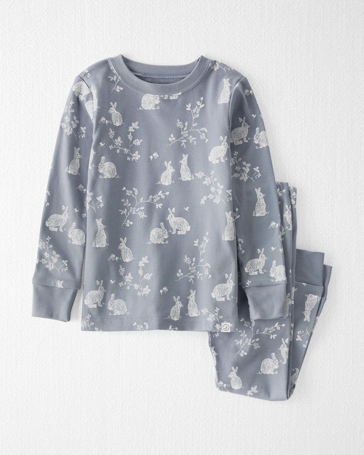 Grey Kid Organic Cotton 2-Piece Pajamas  | carters.com | Carter's