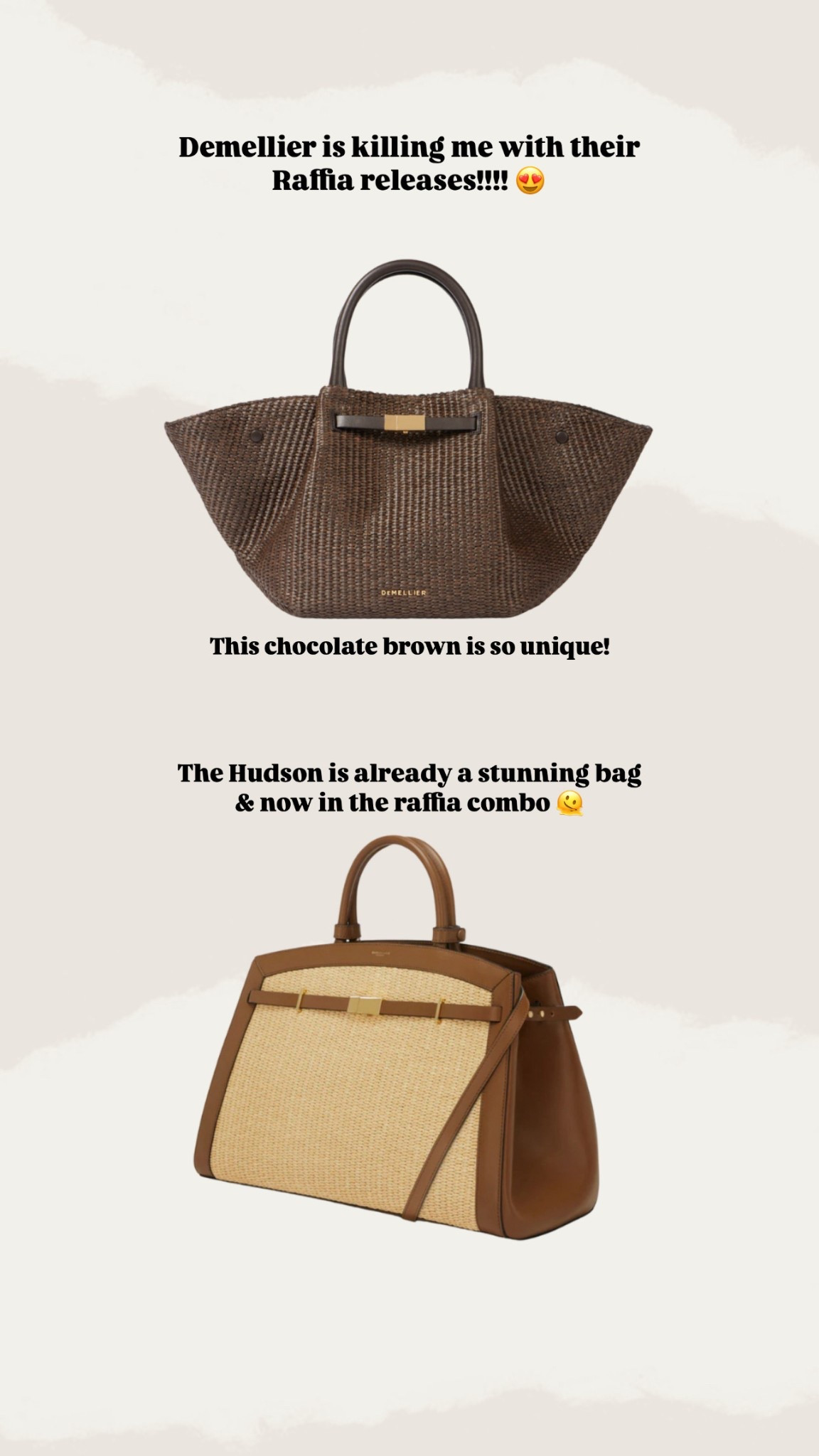 Demellier Summer Release 

#LTKItBag #LTKSeasonal #LTKStyleTip