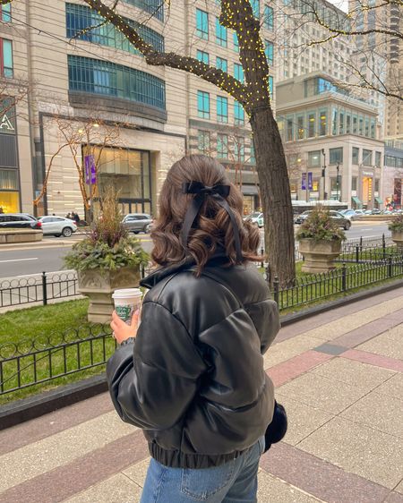 Hair Bow, Winter Outfit Aesthetic, Instagram Pose Idea

This is the perfect affordable and cute winter outfit for outfoor activities. The aesthetic hairbow adds an adorable touch and is perfect for an Instagram pose idea or photo shoot. The puffer coat and 90s relaxed jeans are trendy and complete the outfit. Click “read more” to shop this look! 

Chicago Magnificent Mile Shopping, Ralph’s Coffee

#LTKstyletip