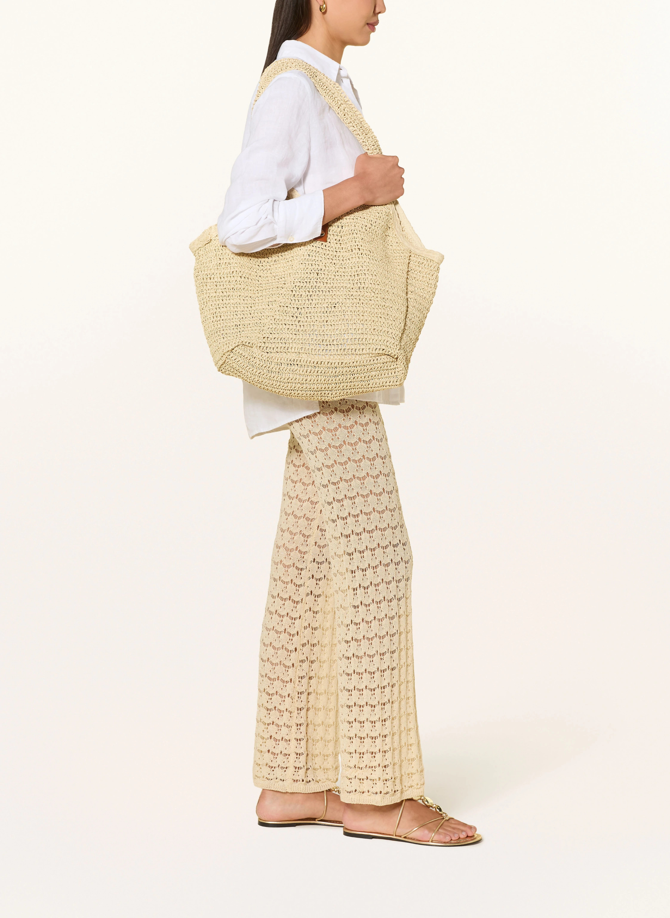 MARYAN MEHLHORN Strickhose SERENITY in ecru | Breuninger (DACH)