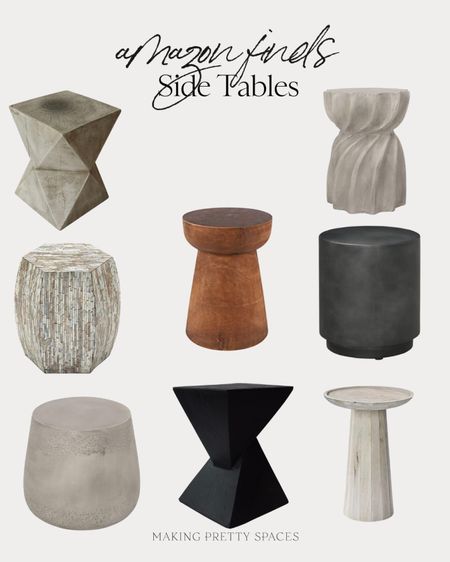 Shop this roundup of accent tables from Amazon!
Accent table, outdoor table, round table, end table, living room 

#LTKhome #LTKstyletip #LTKsalealert