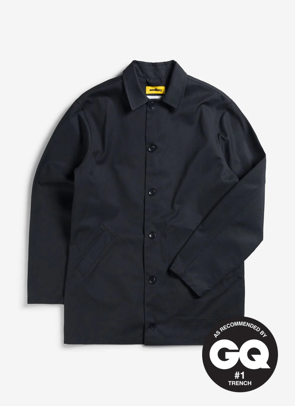 Waterproof Auxiliary Sherlock | Midnight with Olive | Percival Menswear