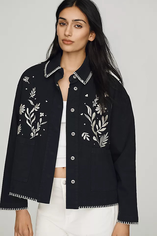 Embroidered Jacket | Anthropologie (US)