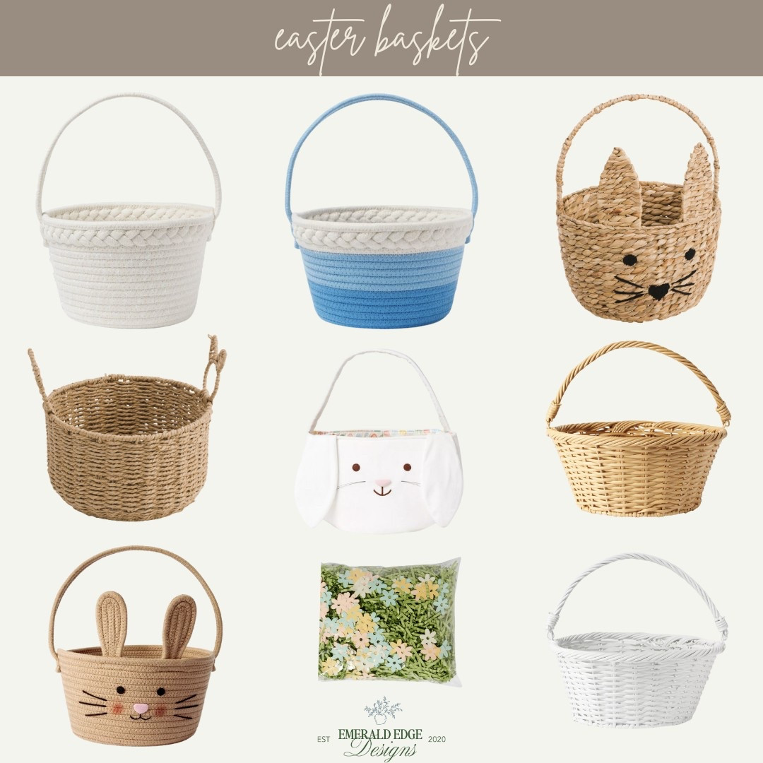 Don’t have a basket yet to hold all your kiddos goodies? I did a quick little round up 🐰

#LTKSeasonal #LTKKids