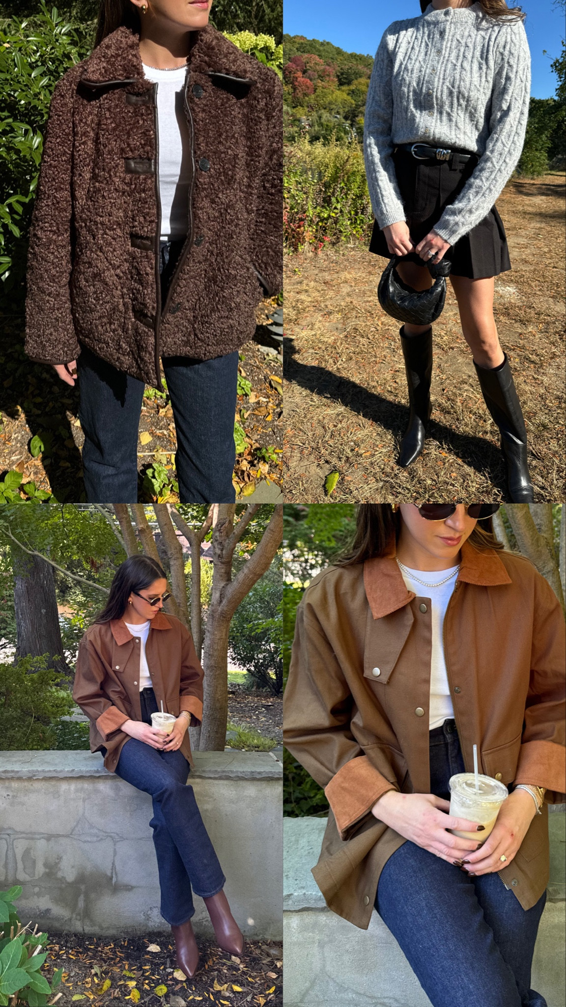 5 key items I’m loving for fall @nordstrom #nordstrompartner

Barn jacket - small 
Jeans - 25 
Sweater - small
Tshirt - small 
Shearling jacket - small 
Skirt - 2 
Belt - xsmall 

Fall outfits, fall jacket, sweaters, cardigan, knee high boots 

#LTKStyleTip #LTKSeasonal