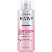 L'Oréal Paris Elvive Glycolic Gloss Rinse-Off 5 minute Lamination Treatment for Dull Hair 150ml | Look Fantastic (UK)