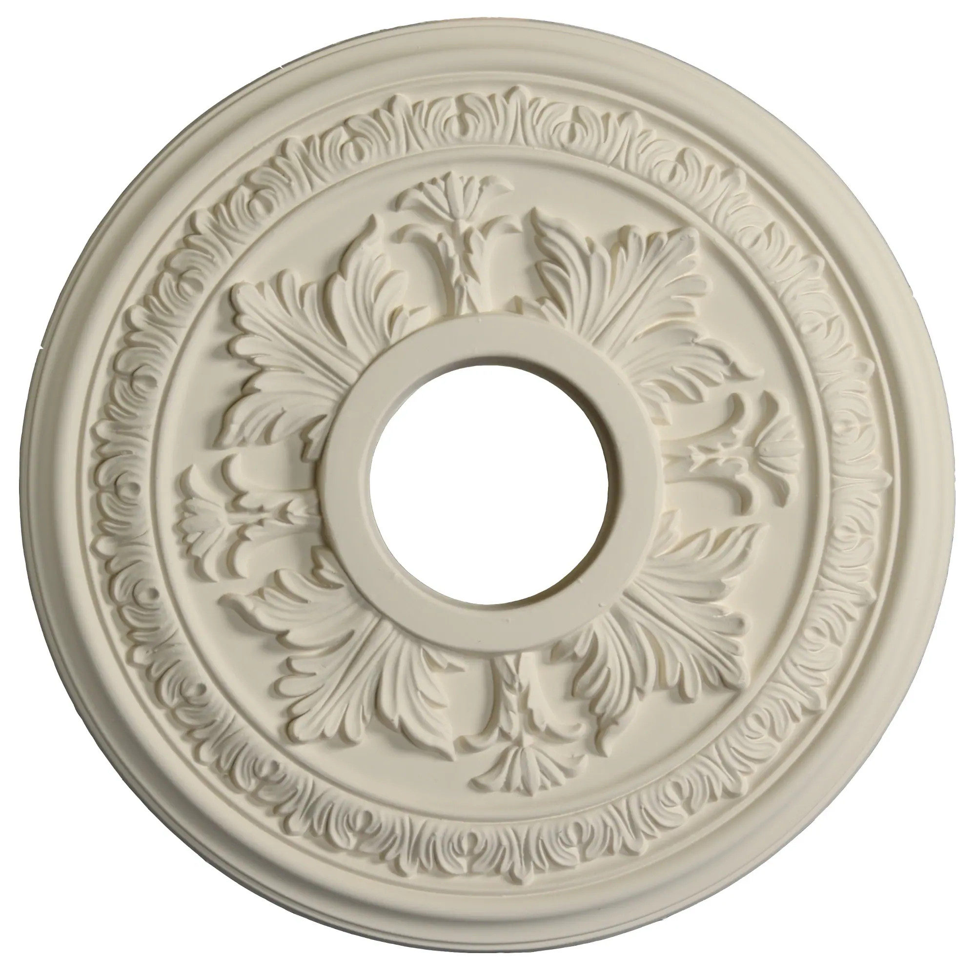 Acanthus 15.5-inch Ceiling Medallion | Overstock