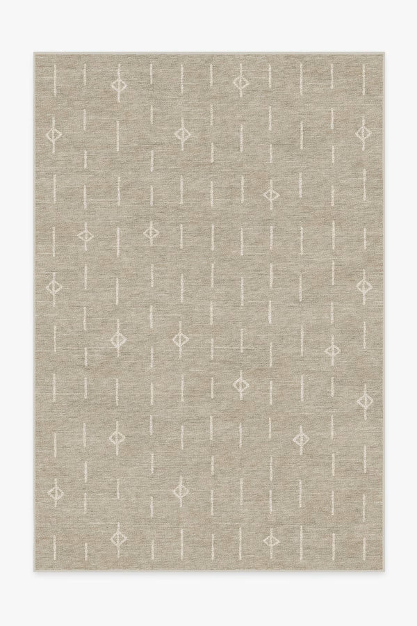 Alina Light Stone Tufted Rug | Ruggable