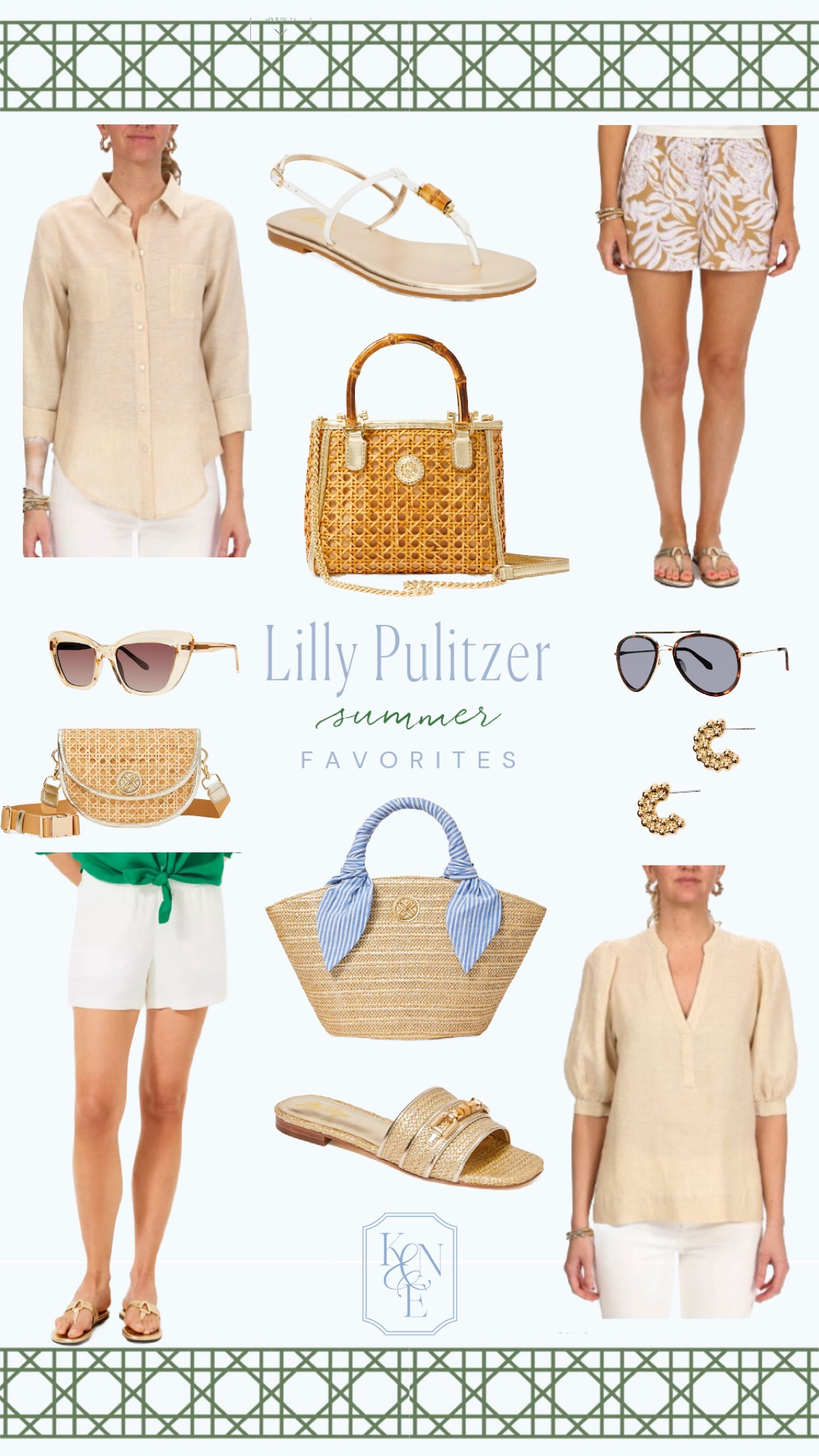 Neutral summer favorites with a pop of blue and white. Light linens for the August days

#LTKShoeCrush #LTKOver40 #LTKItBag