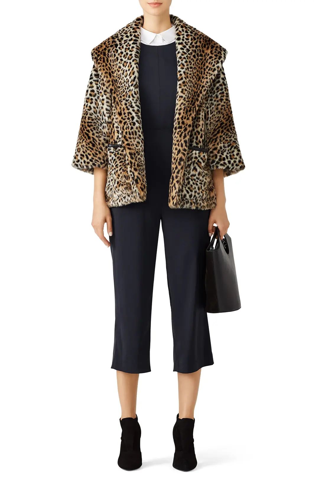 Josie by Natori Leopard Topper Jacket | Rent The Runway