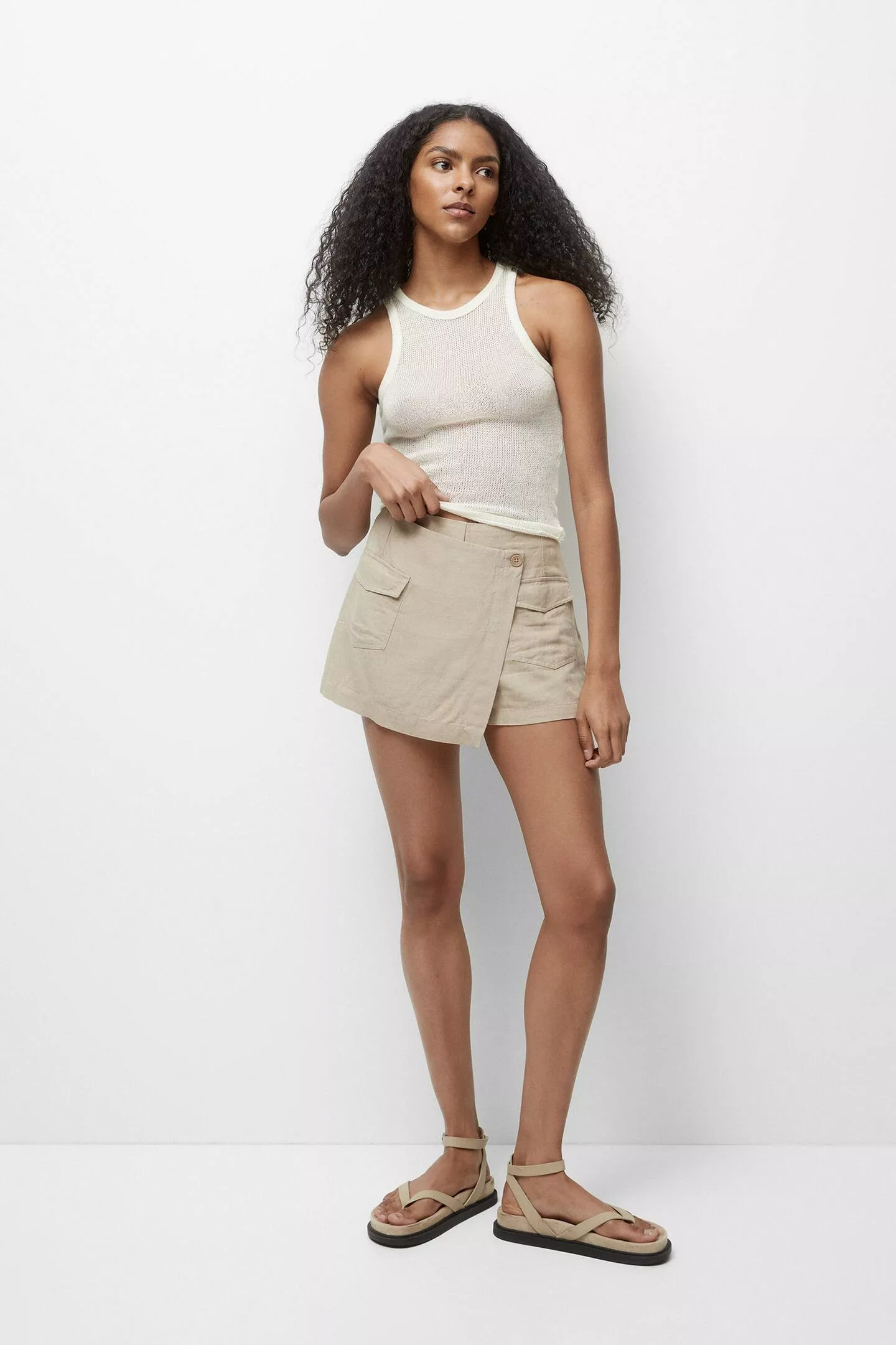 Jupe culotte hotsell pull and bear