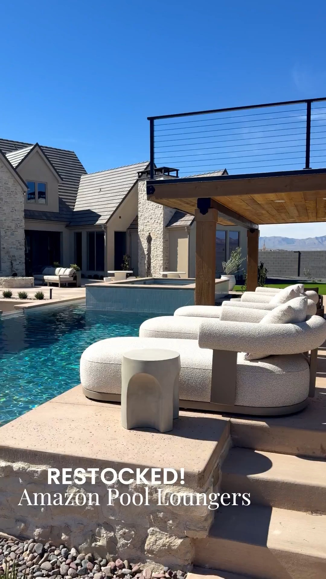 Love these!!!! They’ve been sold out, but just saw they restocked in multiple colors. Linked the side tables and other patio pieces I used for this backyard space too! 

#backyard #patio #amazon 

#LTKSpringSale #LTKTravel #LTKHome