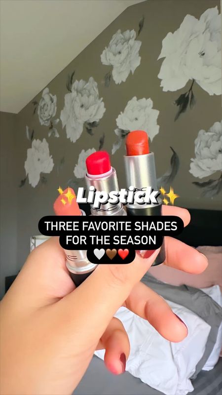 Top MAC shades for the season. 
LIPSTICK
Holiday make up
Ruby woo
Mult it over
Marrakesh
Matte lipstick


#LTKHoliday #LTKbeauty #LTKSeasonal