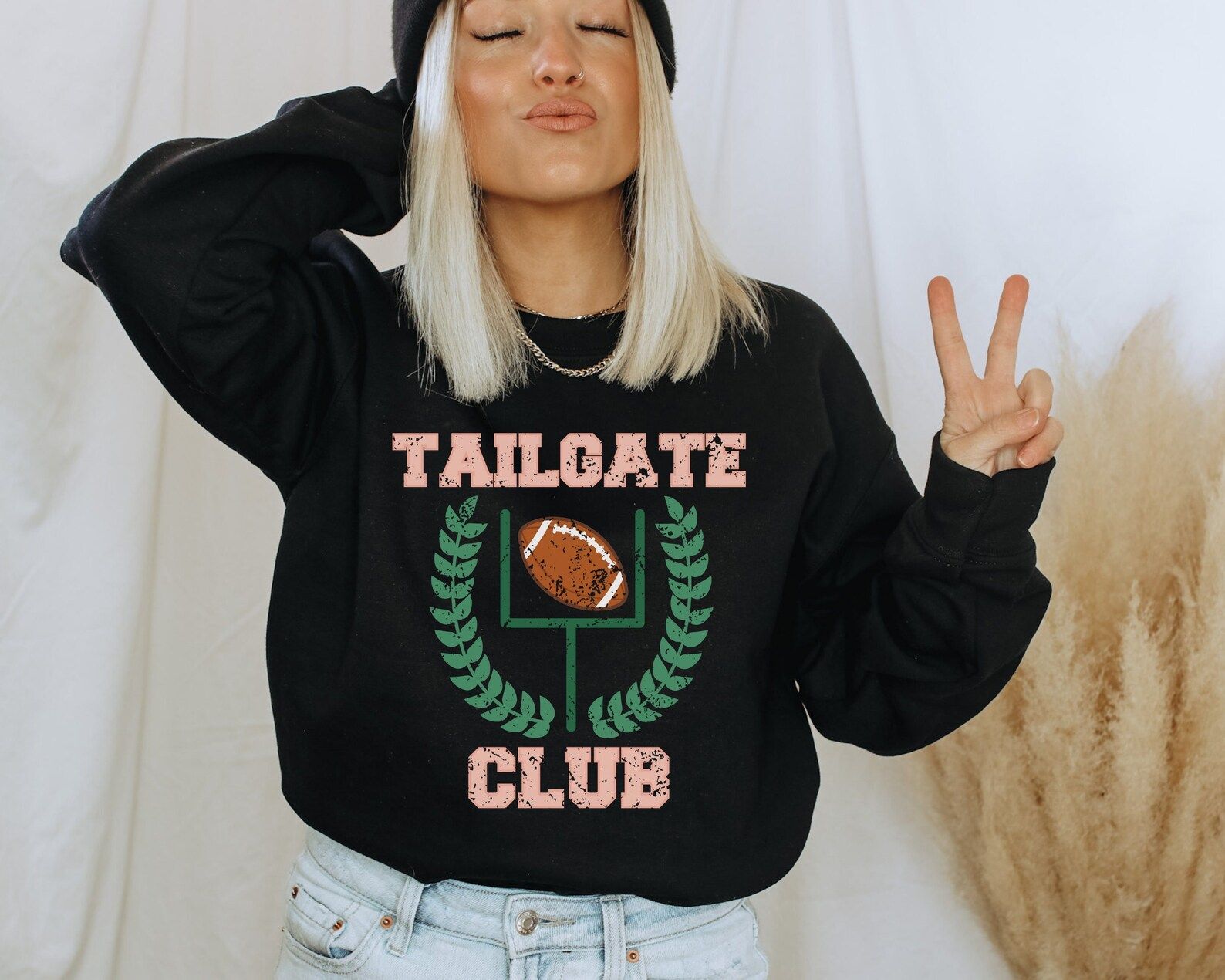 Tailgate Club Sweatshirt Football Sweatshirt Tailgate Party - Etsy | Etsy (US)