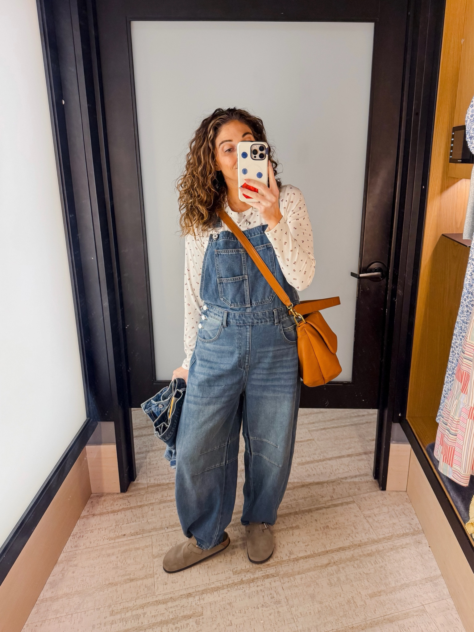 Chilly spring day. So it made sense to go shopping for shorts 😉 
Overalls L (tts) / Top M (tts) / Potato shoes tts

#LTKootd #LTKMidsize #LTKOver40