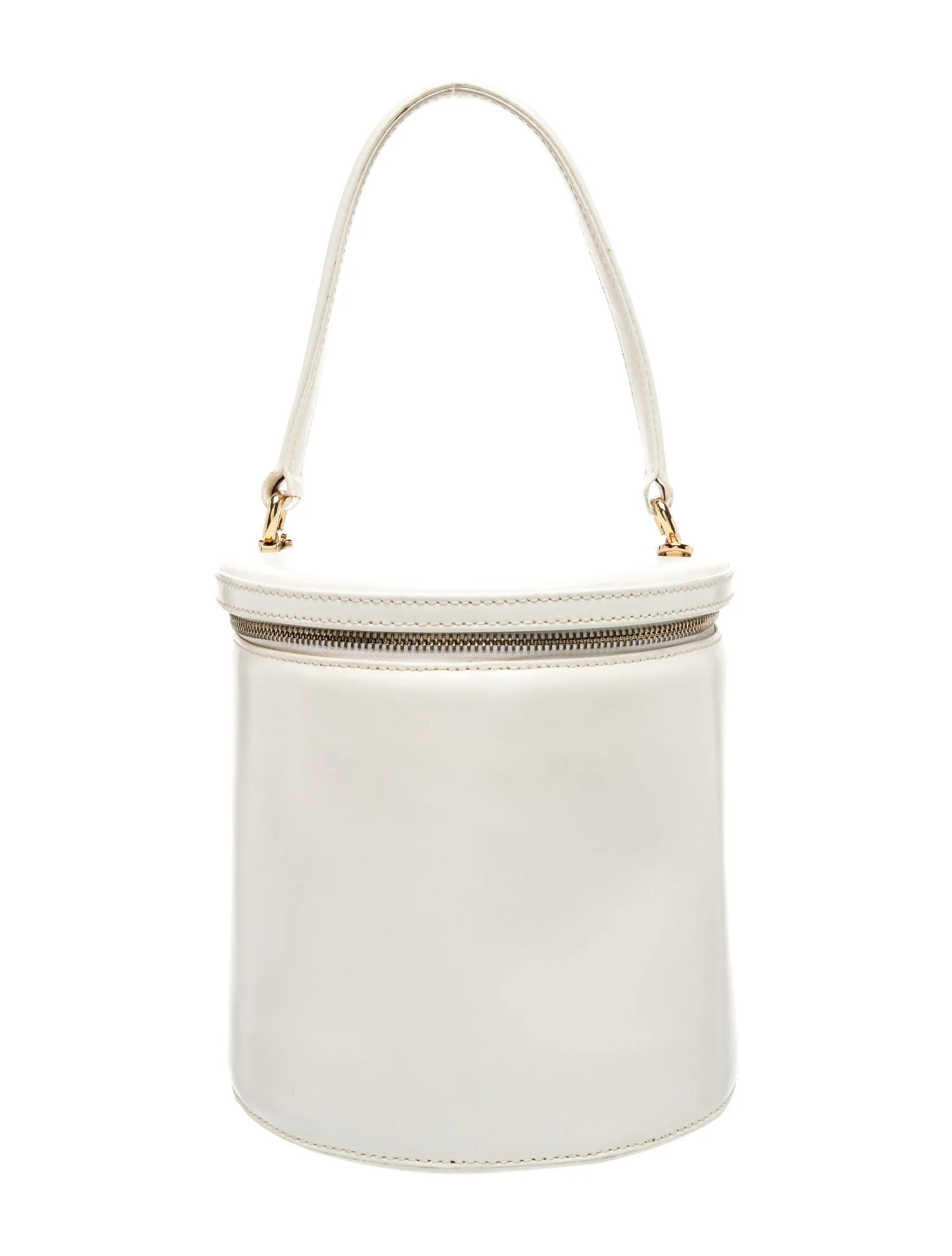 Staud Leather Bucket Bag - White Bucket Bags, Handbags - WSTFG105068 | The RealReal | The RealReal