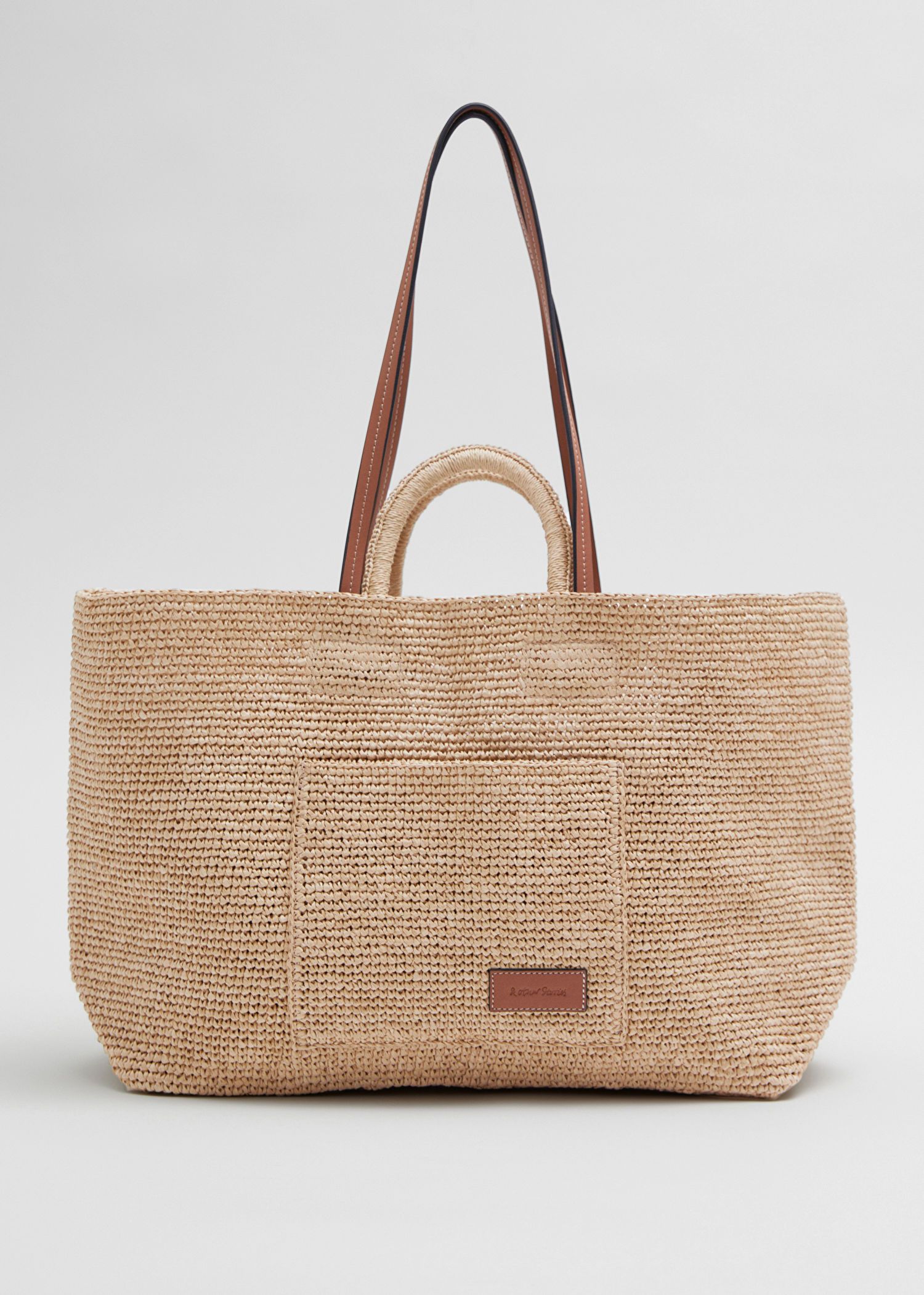 Large Woven Straw Tote | & Other Stories (EU + UK)