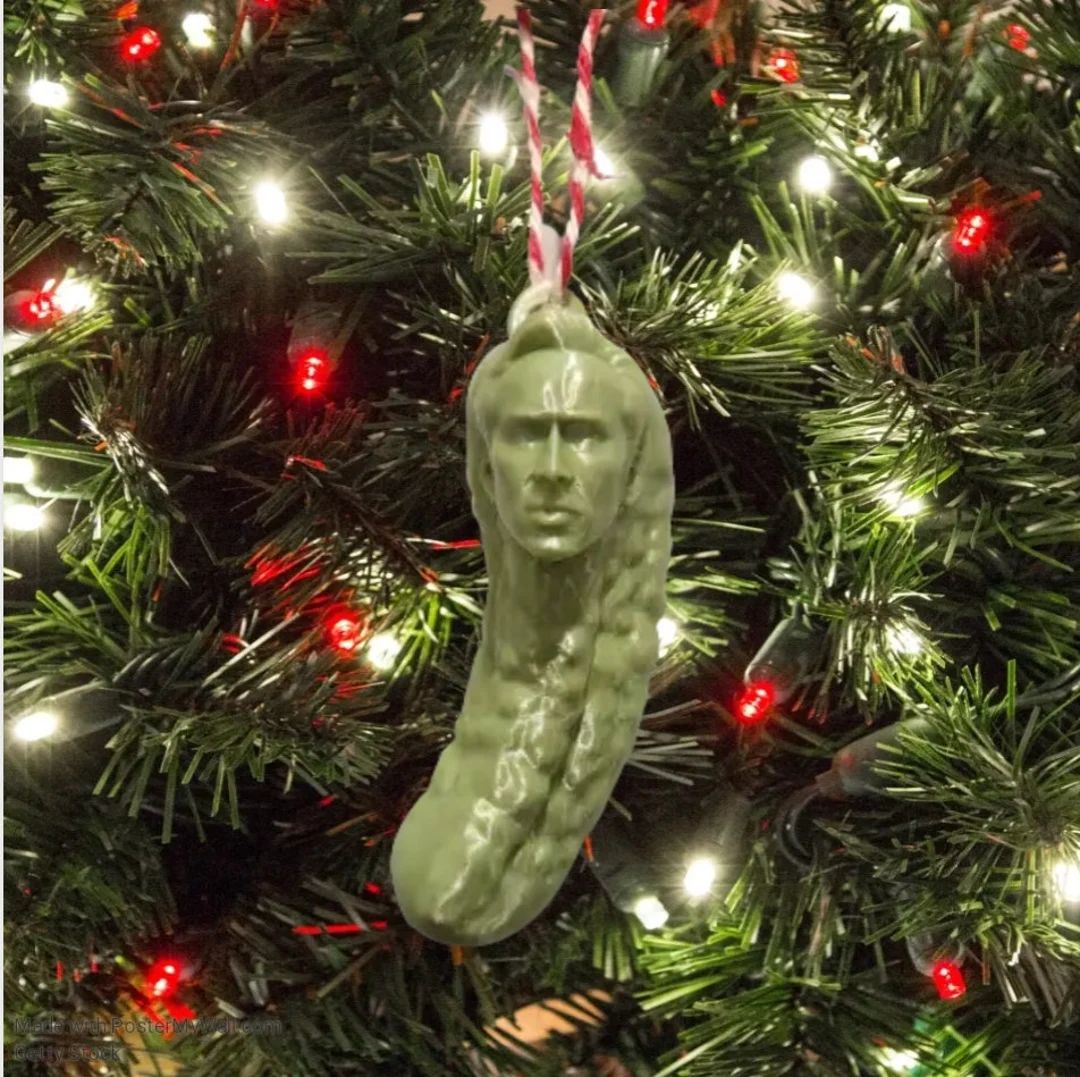 Picolas Cage Christmas Ornament - Etsy | Etsy (US)