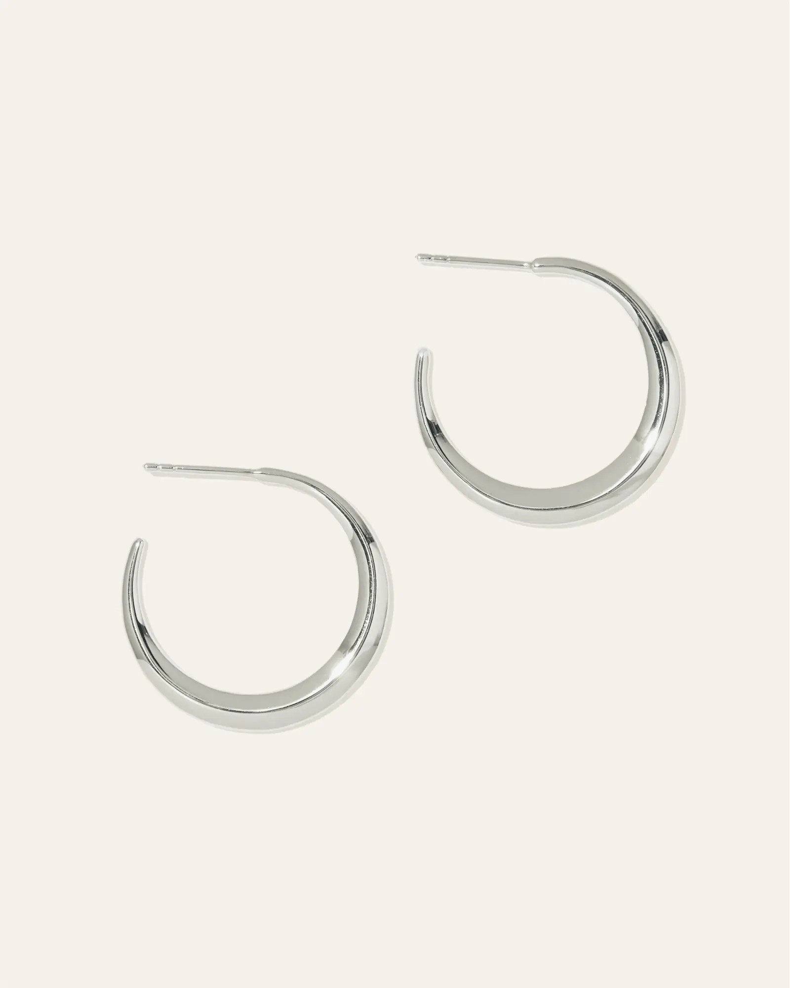 Dress Up Hoops in Sterling Silver | Quince
