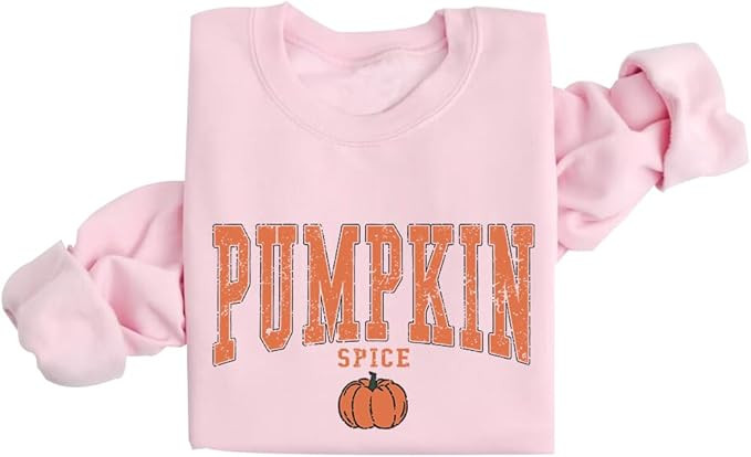 DIOMMELL Pumpkin Spice Sweatshirt - Fall Season Women's Sweatshirt | Amazon (US)