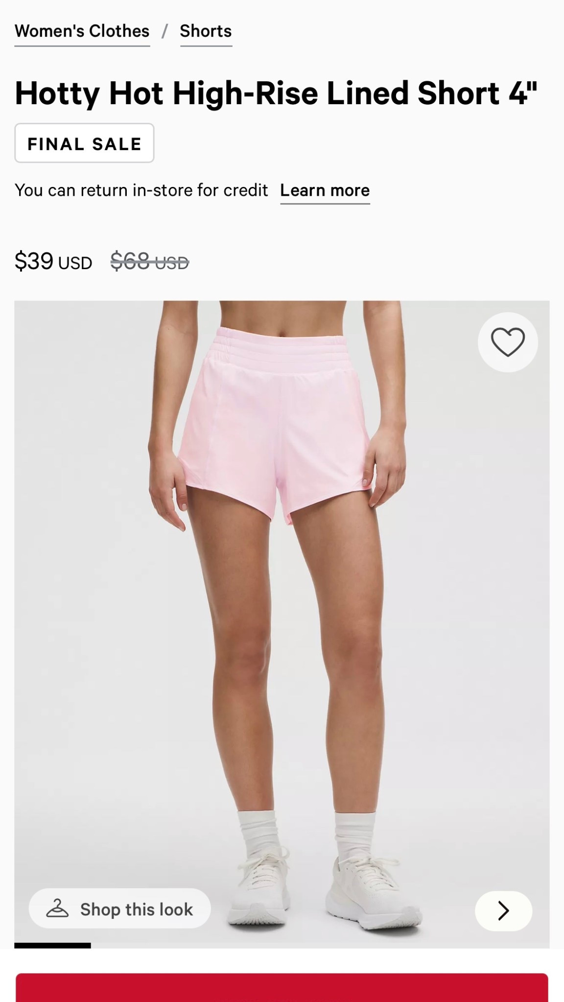 Lululemon Black Friday Sale! 
Hotty Hot Shorts on a major discount 

#LTKActive #LTKSaleAlert #LTKFindsUnder50