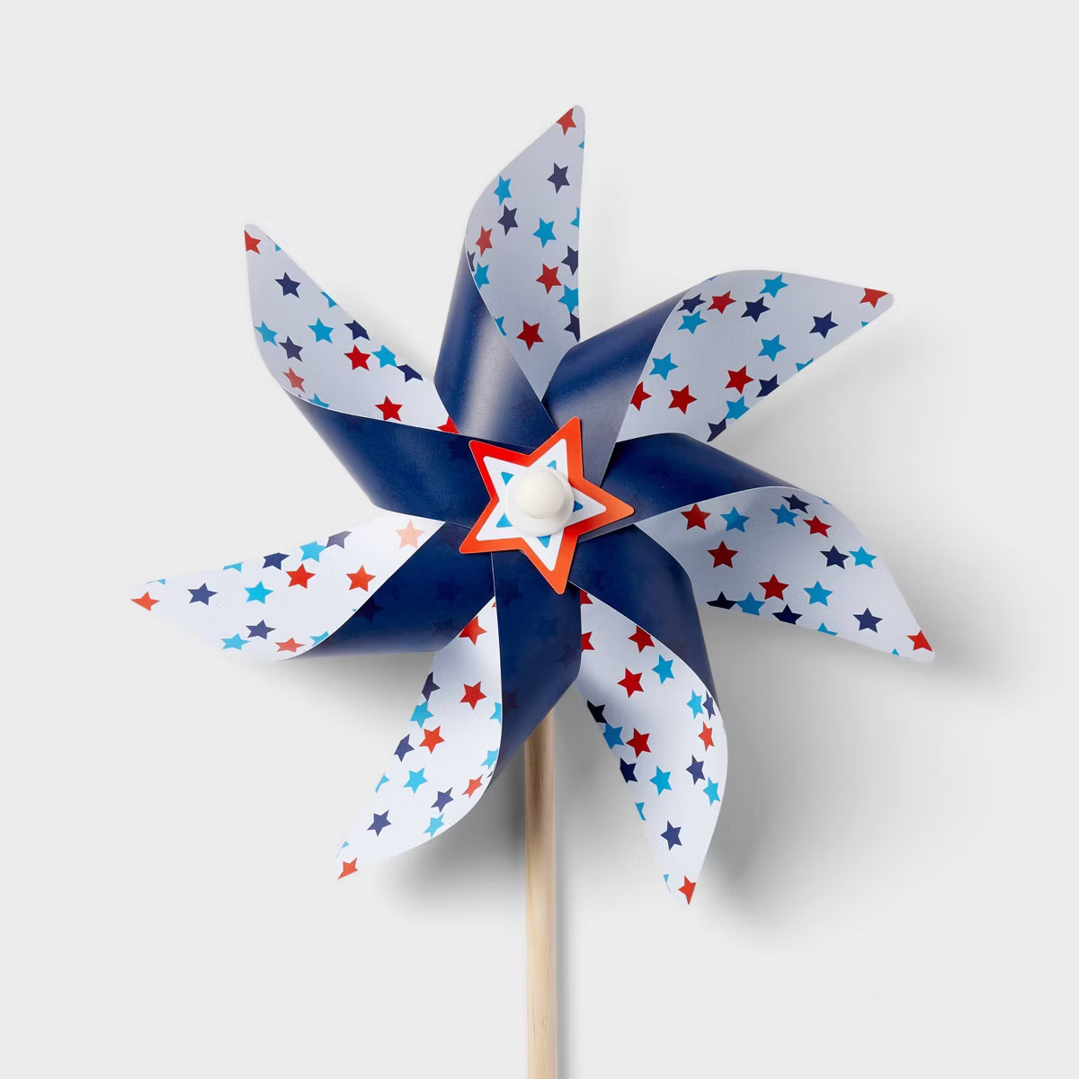 40" Pinwheel Red White & Blue Stars and Stripes - Sun Squad™ | Target