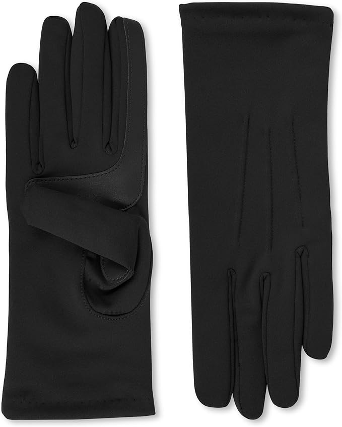 isotoner Women's Spandex Cold Weather Stretch Gloves With Warm Fleece Lining | Amazon (US)